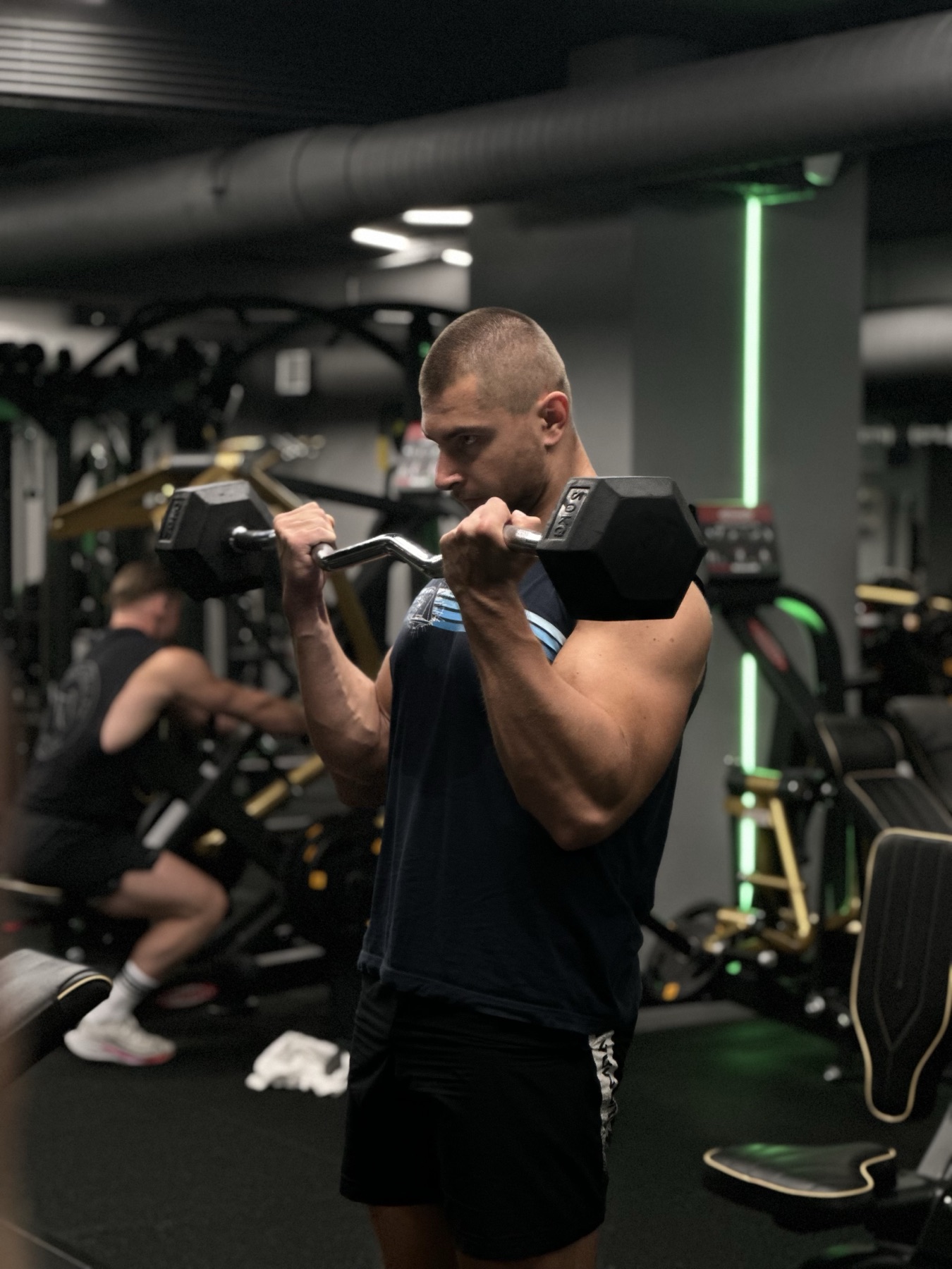 Ammar Pecar training in Sarajevo
